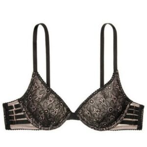 Victoria’s Secret Very Sexy Unlined Plunge Lace Bra 32D